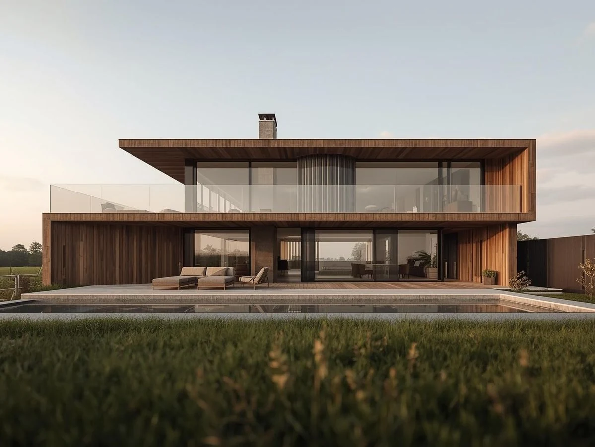 Vivienda residencial contemporánea